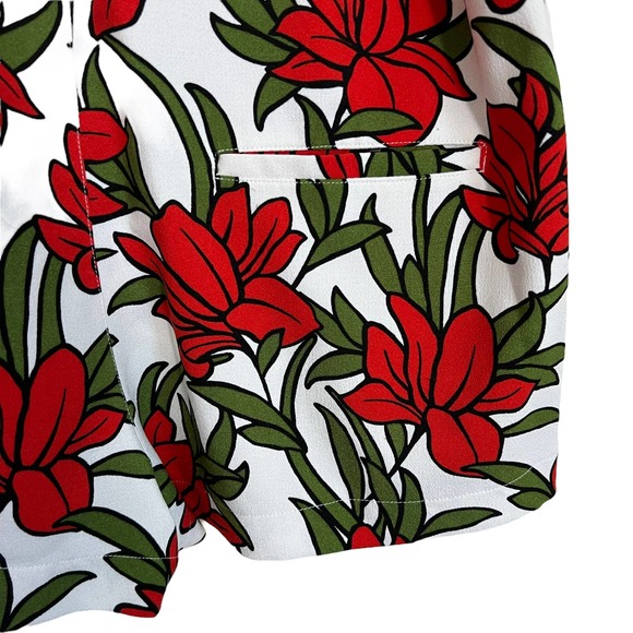 Forever 21 Rose Romper Size Large - Picture 2 of 13